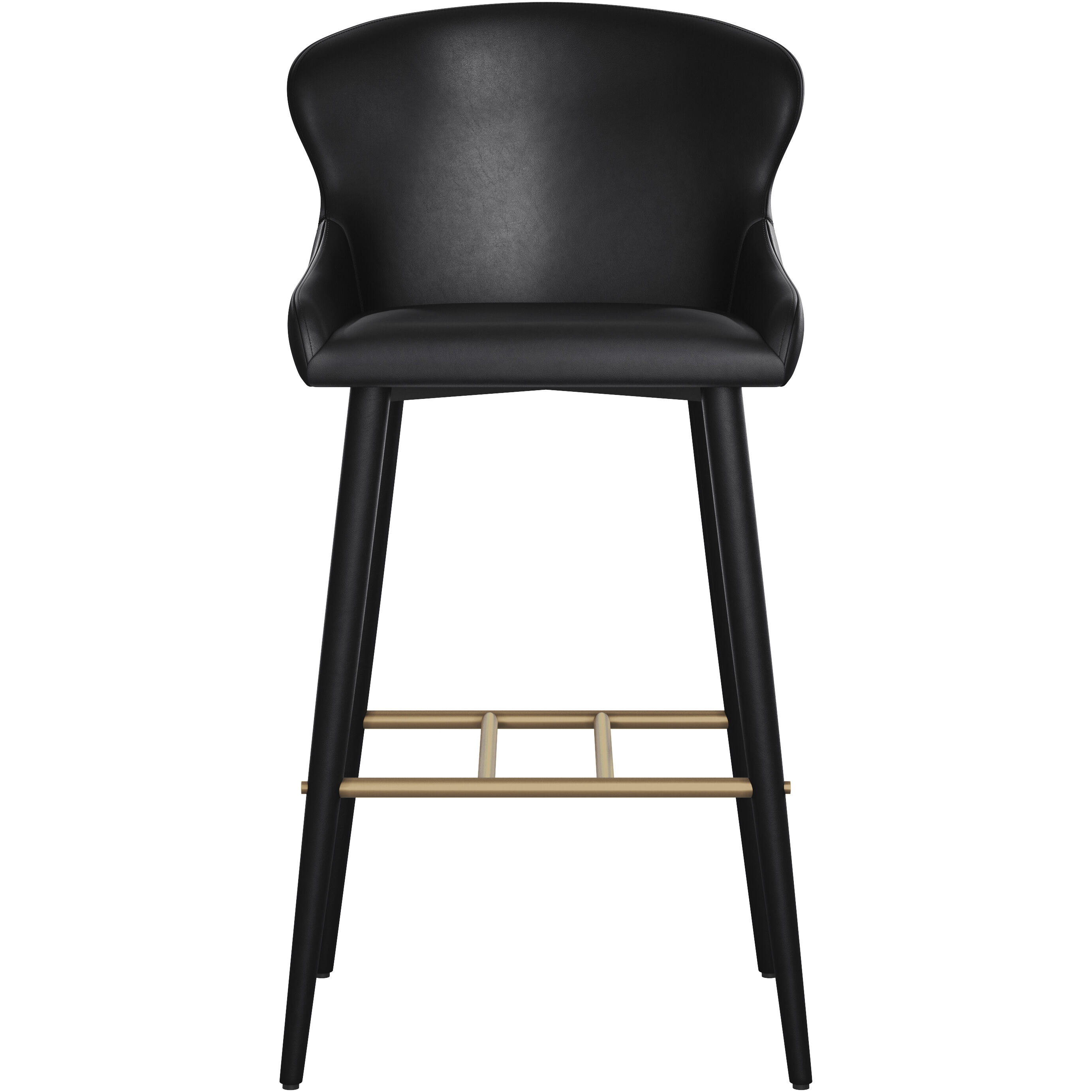 Evora 40.5 inch Bravo Black Barstool